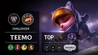 Teemo Top vs Kennen - BR Challenger Patch 9.15