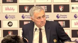 Bournemouth 1-3 Manchester United - Jose Mourinho Full Post Match Press Conference
