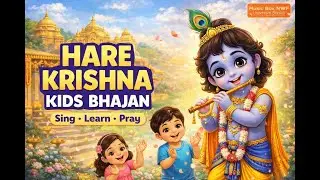 Hare Krishna Kids Bhajan | Learn Good Habits | KC World 19 | Music Box Nwf Universal Bhakti