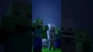 Epic Herobrine 🌩️ | #shorts #minecraf