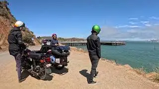 Llegando a Fort Baker Golden gate
