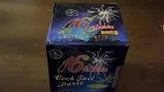 COCKTAIL PARTY 200 grams 16 shots 💉💉🍸🍹by Cutting Edge #firework 