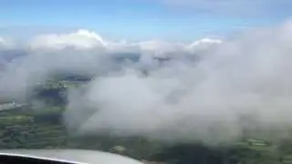 CJ3 Exec Flight - Approaching Newquay Cornwall Airport (EGHQ)