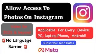 Allow Access To Photos On Instagram |  Mini Tutorial For 2025 & Onwards