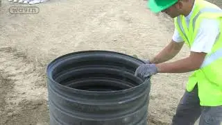 Jak instalovat revizní šachtu Tegra 600 Wavin
