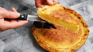 Tarte aux amandes fondante sur p&acirc;te feuillet&eacute;e croustillante 🍋 | Recette facile et parfum&eacute;e
