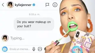 DM&rsquo;ing CELEBRITIES to PICK my FULL FACE OF MAKEUP! *IT WORKED* I GOT SO MANY REPLIES | Mar