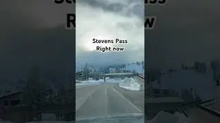 Stevens Pass Road Conditions 1/22/2026