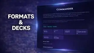 Implementing Formats, Deck Search, and dual sided cards | Cardilith devlog #004