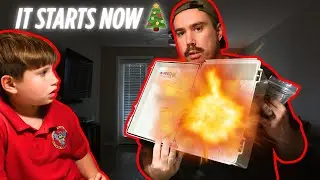 I&rsquo;ve Waited YEARS for This&hellip; Our Light Show Starts Now 🎄 // UNBOXING VLOG