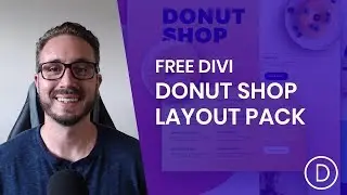 Get a FREE Donut Shop Layout Pack for Divi