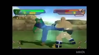 Dragon Ball Z: Budokai Piccolo Krilin Gohan Ten Shin Han & Chaozu VS Nappa 