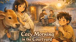 Before the World Wakes… A Quiet Morning in the Courtyard