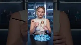 Jennifer Lawrence 3D Figurine | Realistic Collectible Model