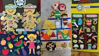 Healthy & unhealthy food activities for preschool/Healthy food activities/ food activities idea