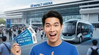รีวิว รับบัตรฟรีเข้างาน Motor Expo 2025 จาก AIS พร้อมบอกจุดรถไปงานฟรี