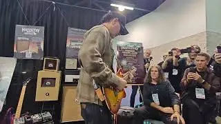 Blues Saraceno ROCKING Mahaffay Amps at NAMM 2026