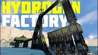 Building a Giant Ice Drill in Space Engineers! E15