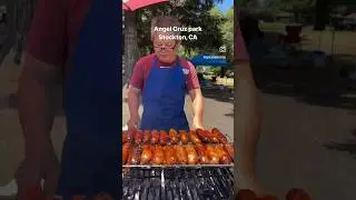 Angel Cruz Park, Stockton CA homemade foods vendors every weekend
