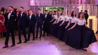 Studniówka I LO w Ostrołęce - polonez