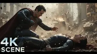 Superman vs Dark Superman (2025) | Intense Fight Scene | Ultra HD 4K