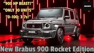 Only 30 in The World! | New Brabus 900 Rocket Edition: 0-100 in 3.7s!