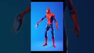 DISC SPINNER - SPIDERMAN SKIN Showcase with All my Fortnite Dances & Emotes! (Fortnite Chapter 3)