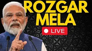 LIVE | PM Modi Distributes Over 71,000 Job Letters Under Rozgar Mela Initiative