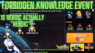 Forbidden Knowledge Event - Dr. Strange (Heartless) - Marvel Strike Force - MSF