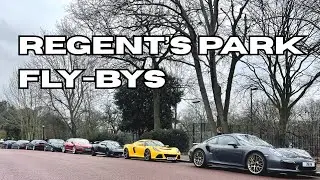 Collecting Cars Coffee Run at Regent&rsquo;s Park | Pure Supercar Exhaust Sounds