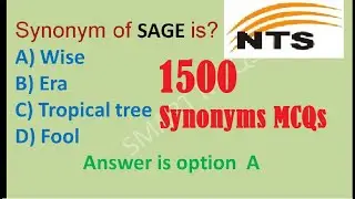 Synonyms mcqs  | most important synonyms mcqs with answer | nts synonyms and antonyms mcqs Part 4