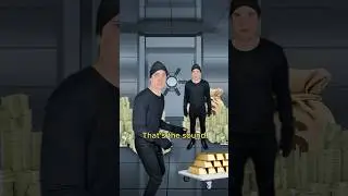 Cop busts a heist #comedy #music #parody of Sound of da Police by KRS-One