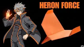 Paper Airplane That You Can Try [Heron]
