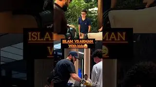 Islam Makhachev vs Arman Tsarukyan with kids 😂😂