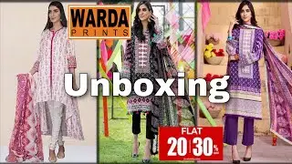Warda Summer Sale Flat 30% Off Unboxing And Review