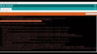 PermissionError: [Errno 13] Permission denied: '/dev/ttyUSB0'