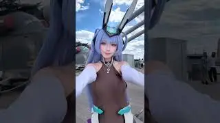 Azur Lane-New Jersey cosplay on USS New Jersey