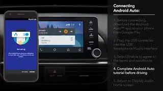 How to Connect and Use Android Auto&trade; on the 2018 Honda Accord