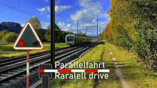 Parallelfahrt - Parallel drive SBB / BLS