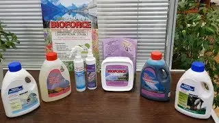 Препараты BIOFORCE для обслуживания портативных биотуалетов