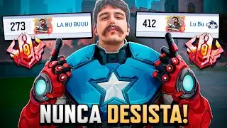 LUBU É DUPLAMENTE ONE ABOVE ALL! (Capitão América Top500 no Marvel Rivals)