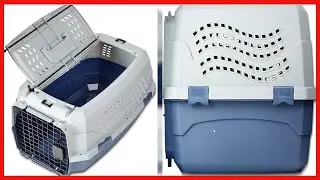 Amazon Basics Two Door Top Load Hard Sided Pet Travel Carrier