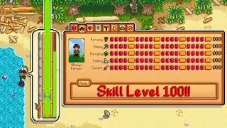 Когда начинаешь новую ферму с навыками 100-го уровня &mdash; Stardew Valley