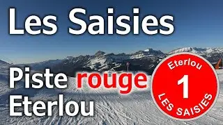 Les Saisies - Ski Alpin - Piste rouge 