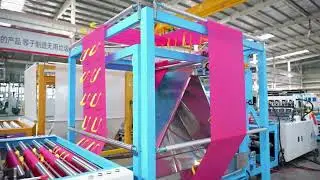 G700 non woven side gusset bag with online handle making machine