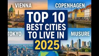 Top 10 Best Cities in the World to Live In 2025 | Dream Places to Live & Work