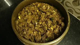 How to Make kerala Style liver Roast / Liver Varattiyathu