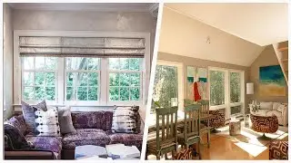 75 Orange Floor Family Room With Gray Walls Design Ideas You'll Love ♡