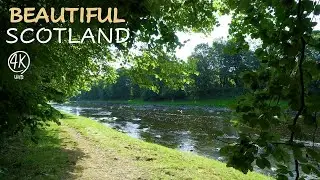 4K Beautiful Scotland - Nature of Scotland - Scottish Nature with Sounds | Relaxing Nature Scenes
