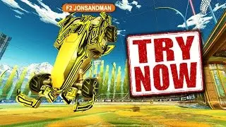 TRY AND BEAT US! | ROCKET LEAGUE